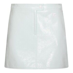 Courrèges High-Waisted White Mini Skirt - NWT